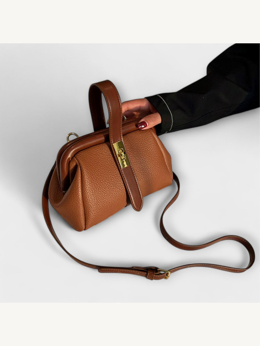 Maelis - Crossbody-taske i Vintagestil