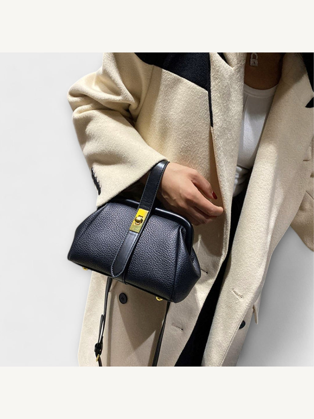 Maelis - Crossbody-taske i Vintagestil
