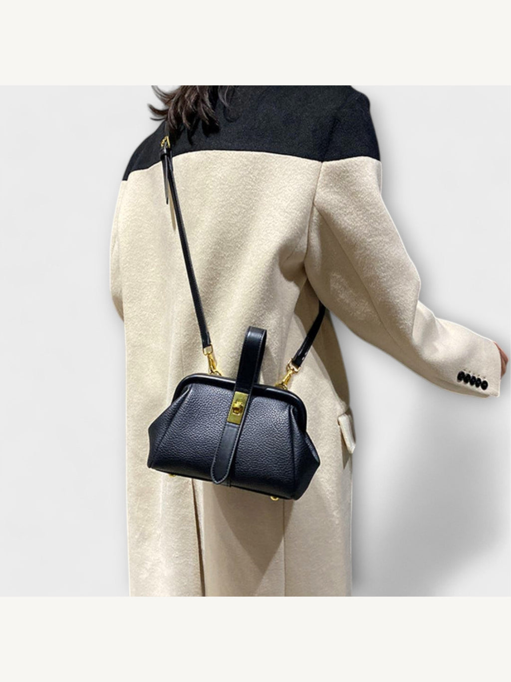 Maelis - Crossbody-taske i Vintagestil