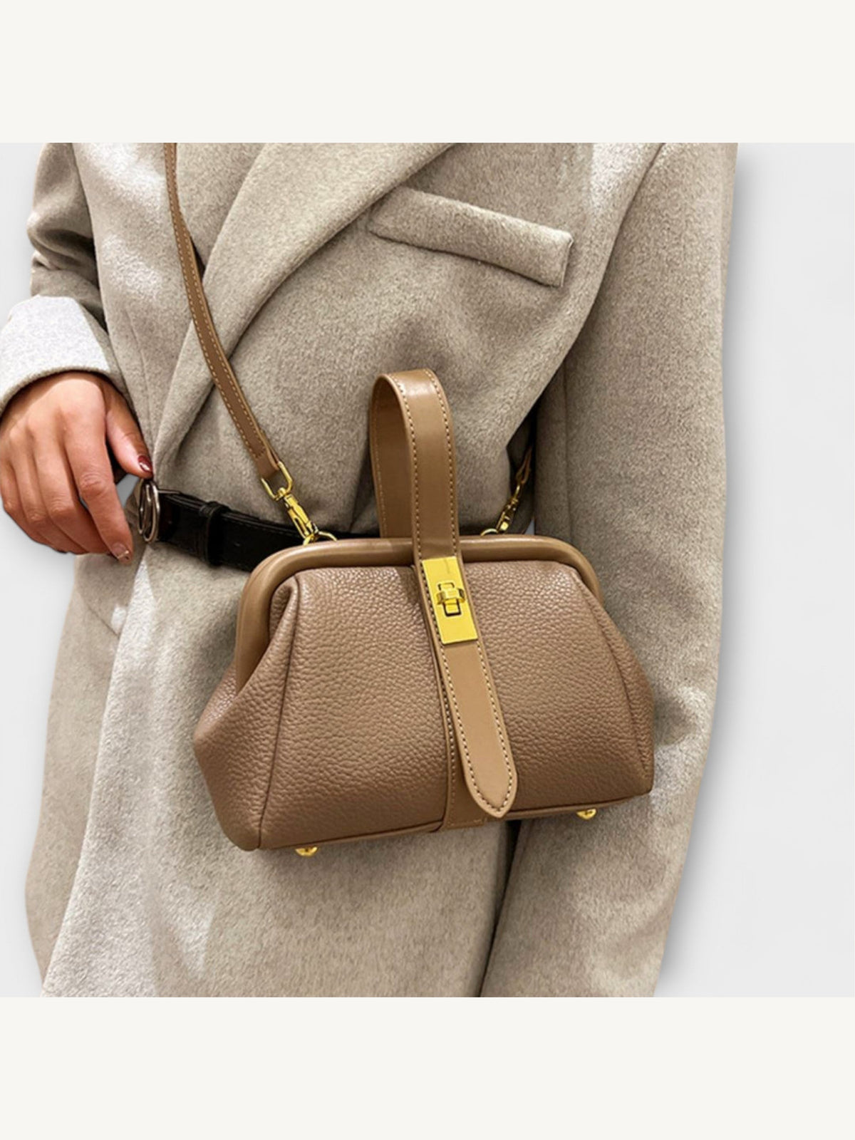 Maelis - Crossbody-taske i Vintagestil