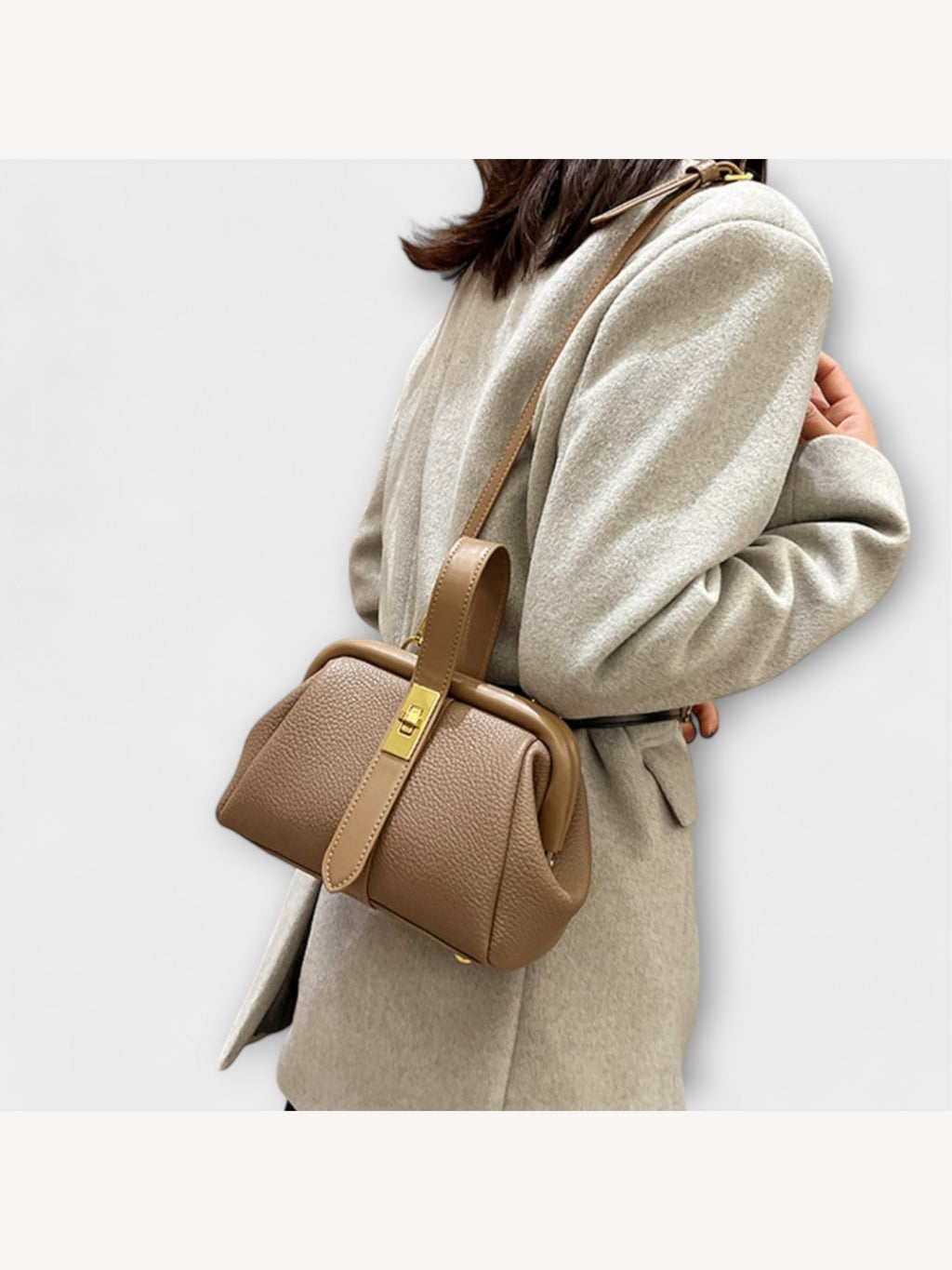 Maelis - Crossbody-taske i Vintagestil