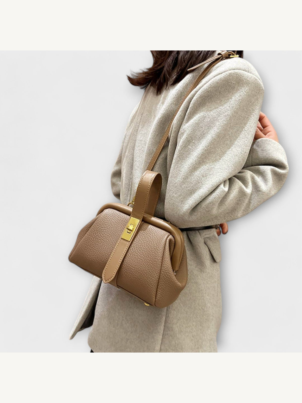 Maelis - Crossbody-taske i Vintagestil