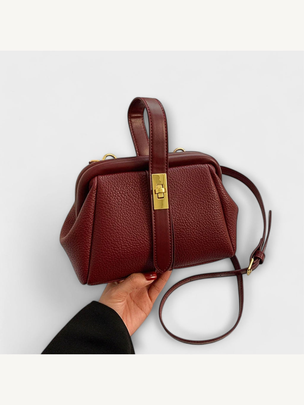 Maelis - Crossbody-taske i Vintagestil