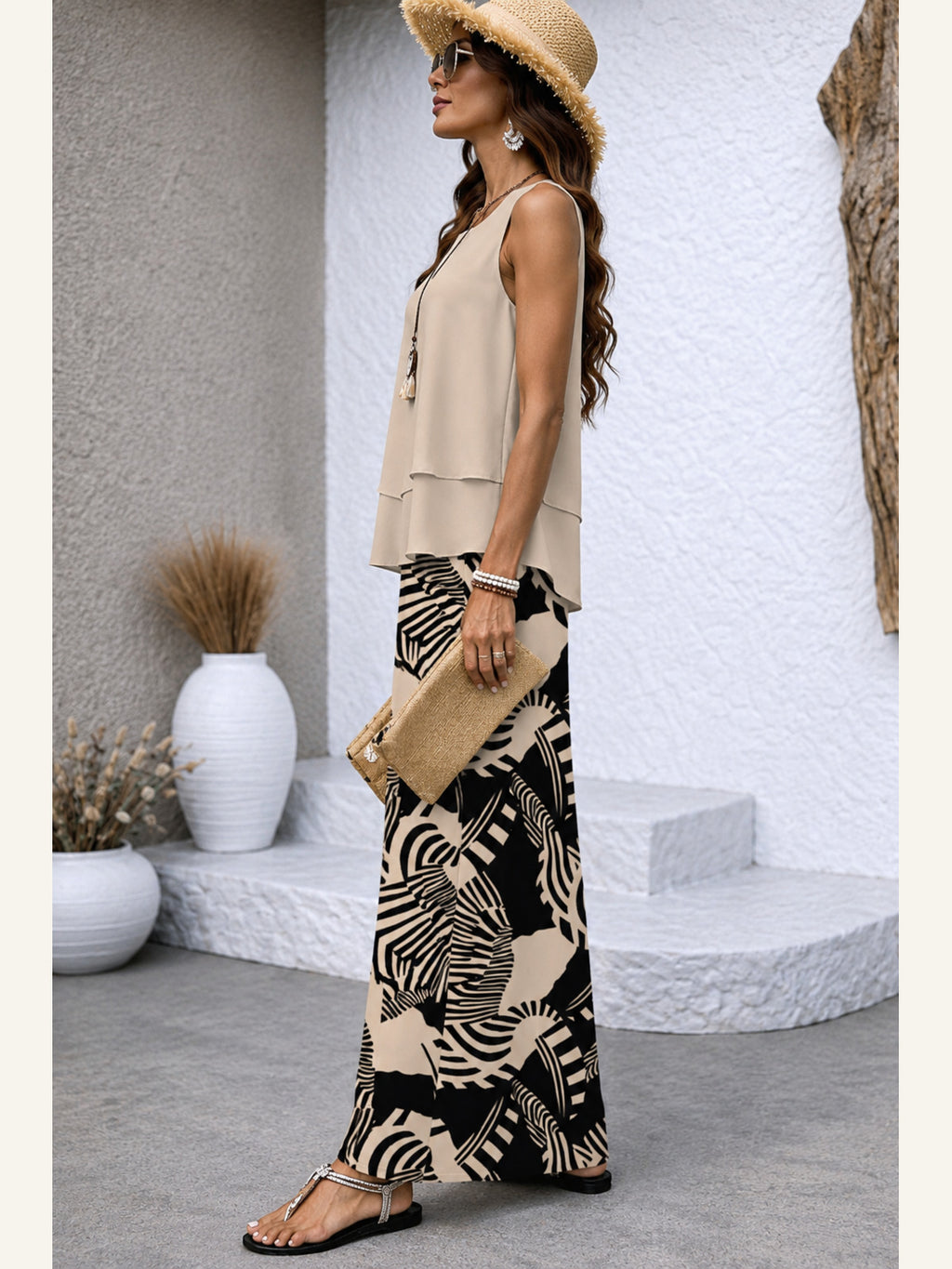 Zanirelle | Elegant sæt i safaristil