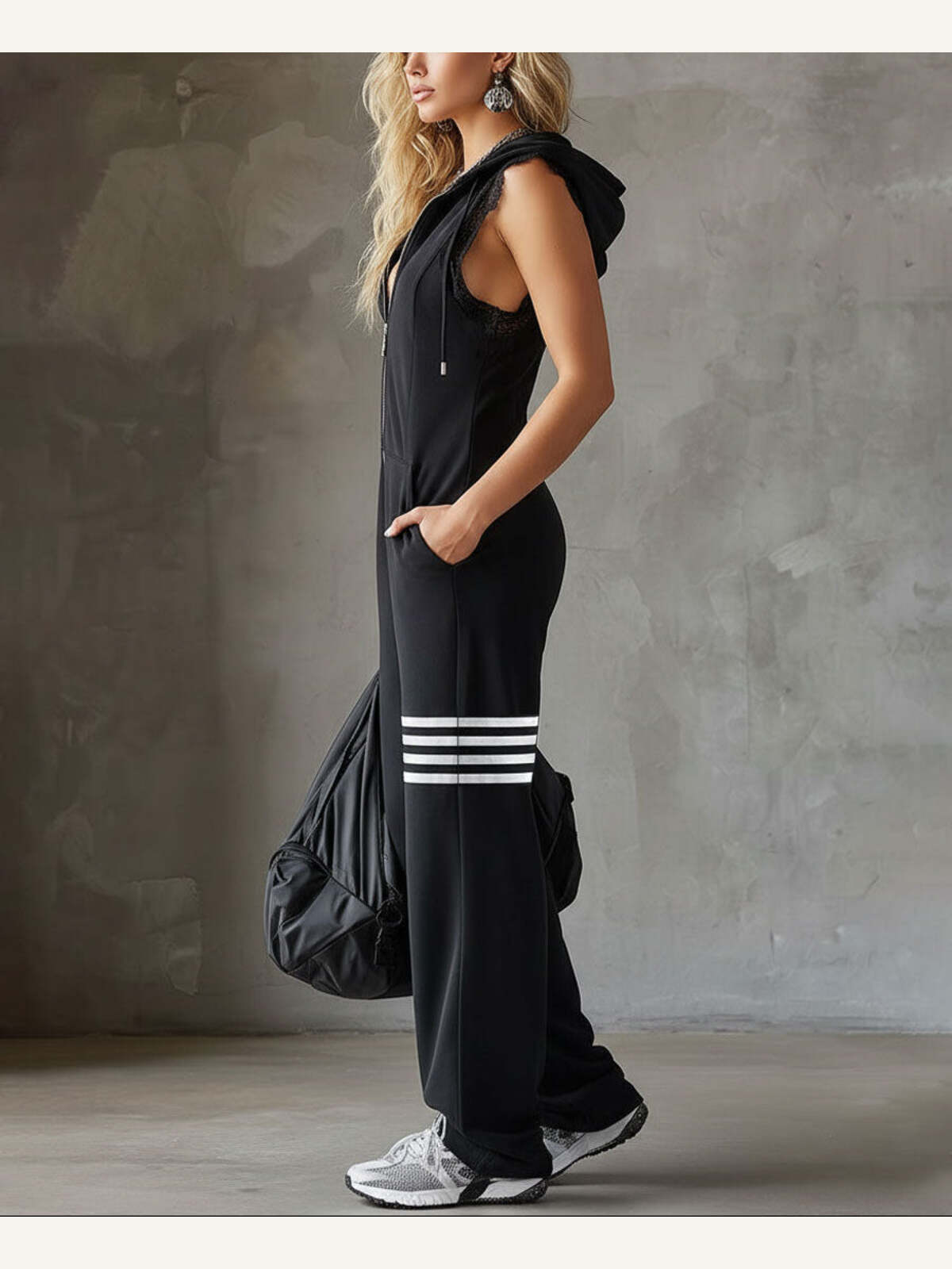 Giada | Sporty jumpsuit i retrostil