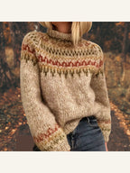 Jessica | Nordisk sweater i kabelstrik