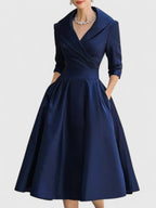 Penelope | Elegant A-formet midikjole