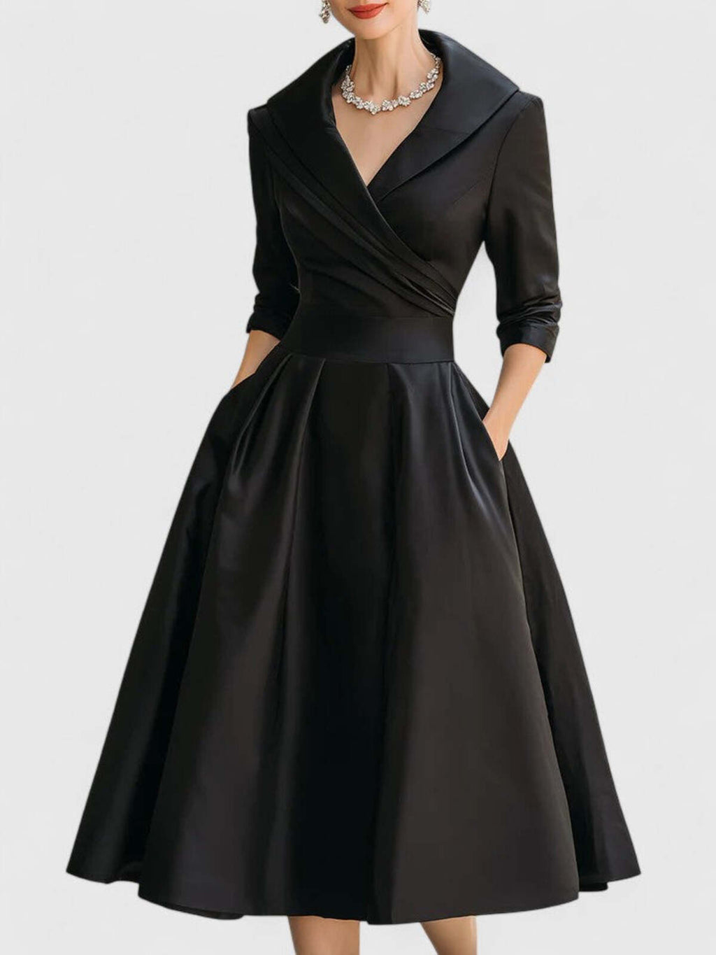 Penelope | Elegant A-formet midikjole