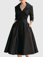 Penelope | Elegant A-formet midikjole