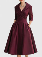Penelope | Elegant A-formet midikjole