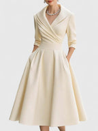 Penelope | Elegant A-formet midikjole