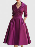 Penelope | Elegant A-formet midikjole